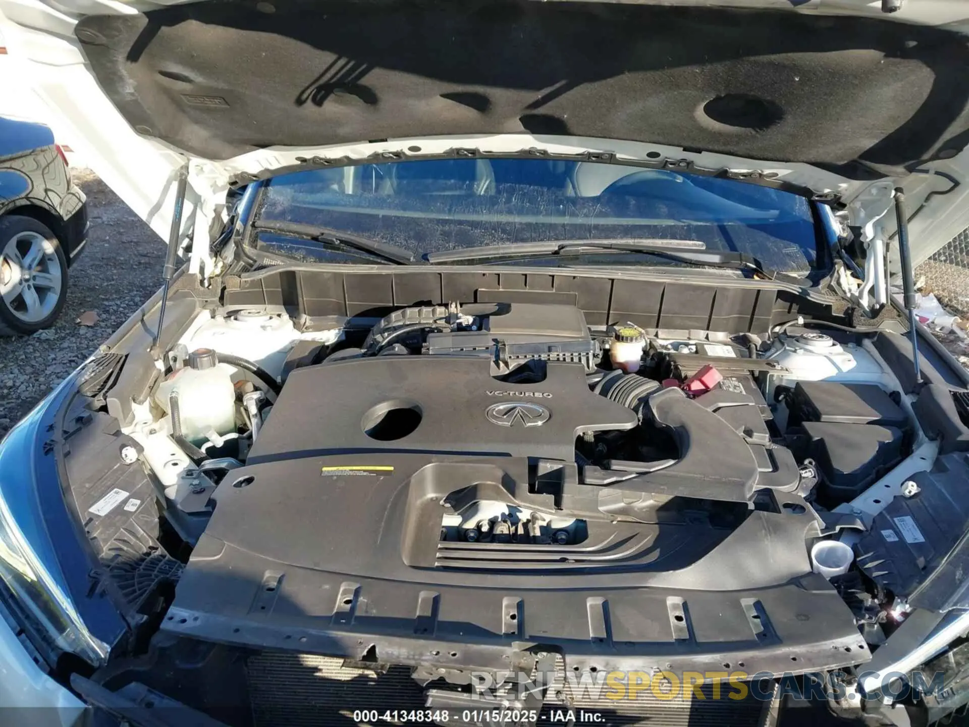 10 Photograph of a damaged car 3PCAJ5M13LF109950 INFINITI QX50 2020