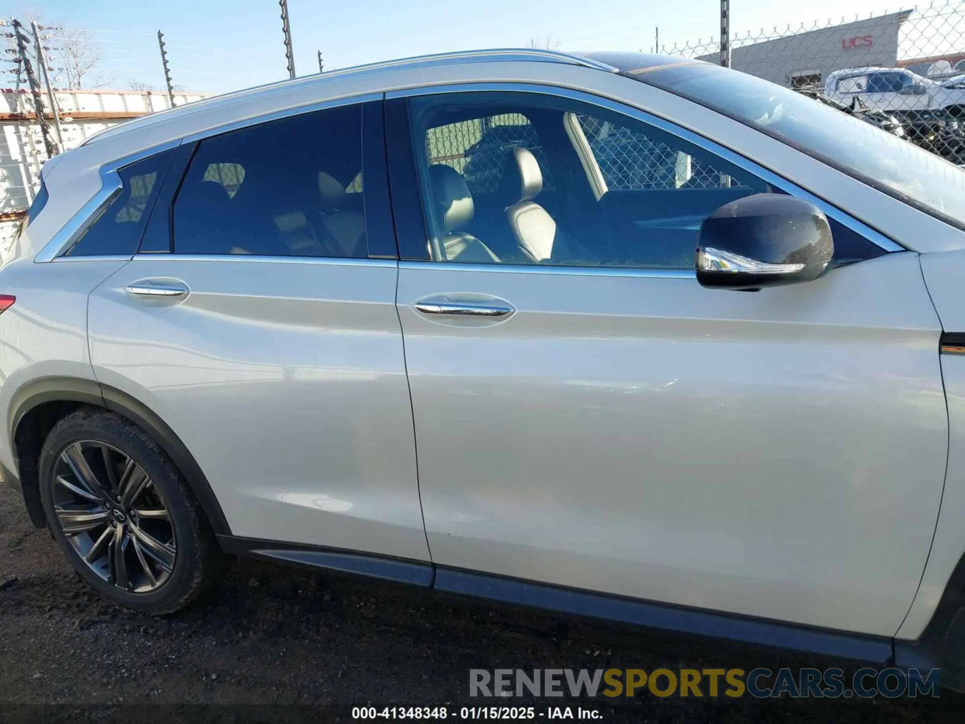 13 Photograph of a damaged car 3PCAJ5M13LF109950 INFINITI QX50 2020