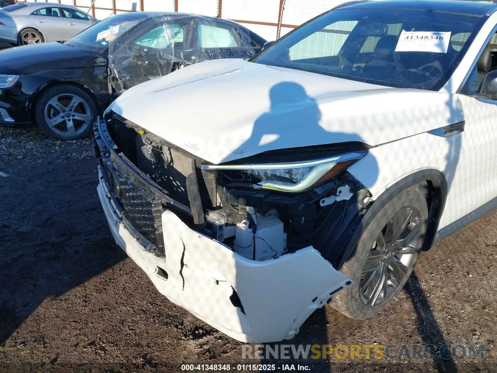 6 Photograph of a damaged car 3PCAJ5M13LF109950 INFINITI QX50 2020