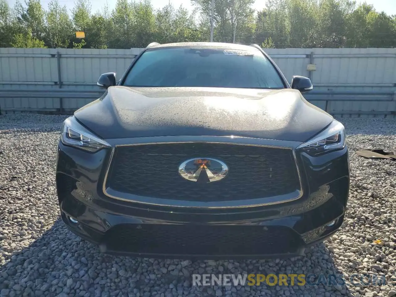 5 Photograph of a damaged car 3PCAJ5M14LF119144 INFINITI QX50 2020