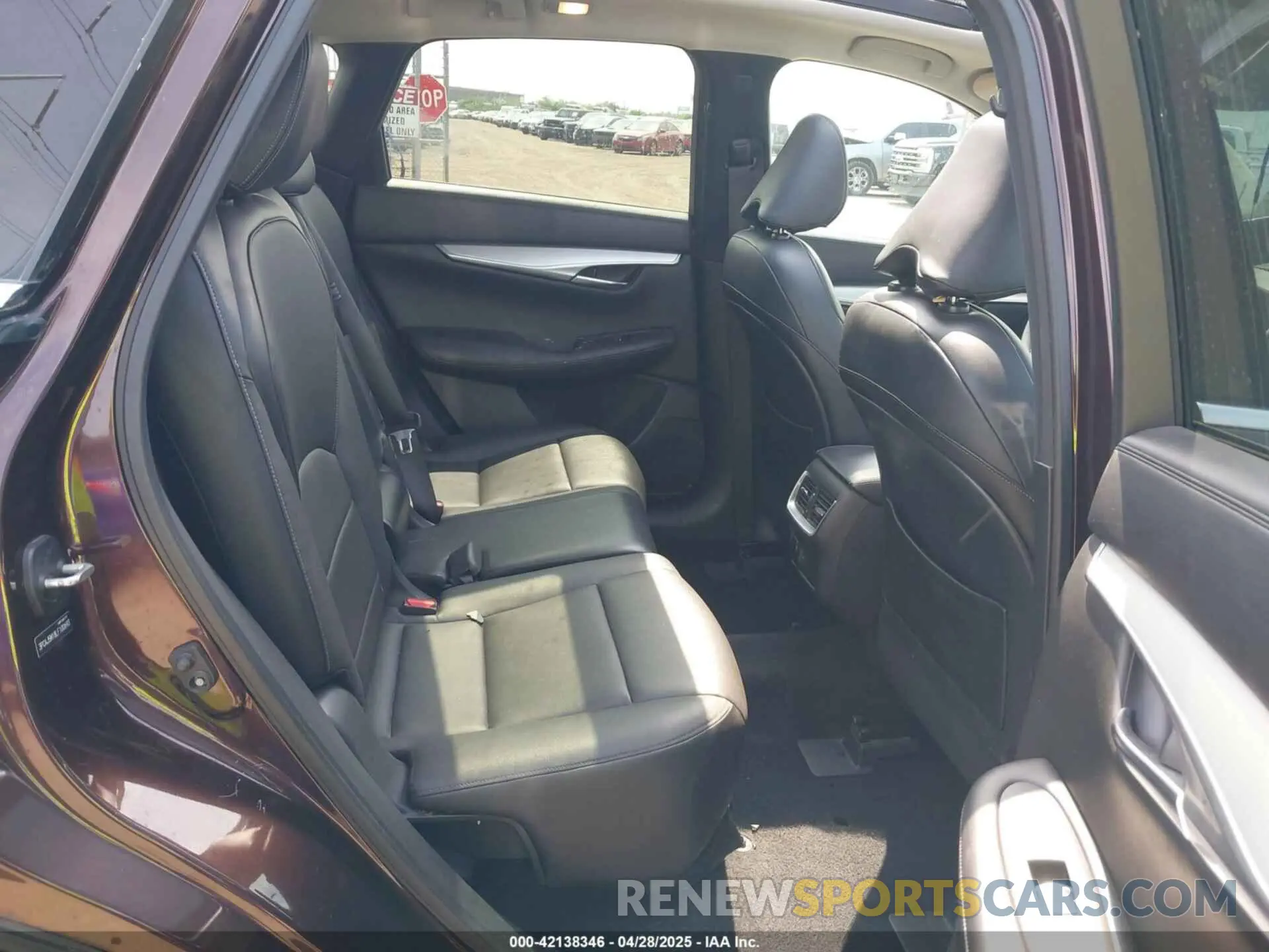 8 Photograph of a damaged car 3PCAJ5M18LF100693 INFINITI QX50 2020