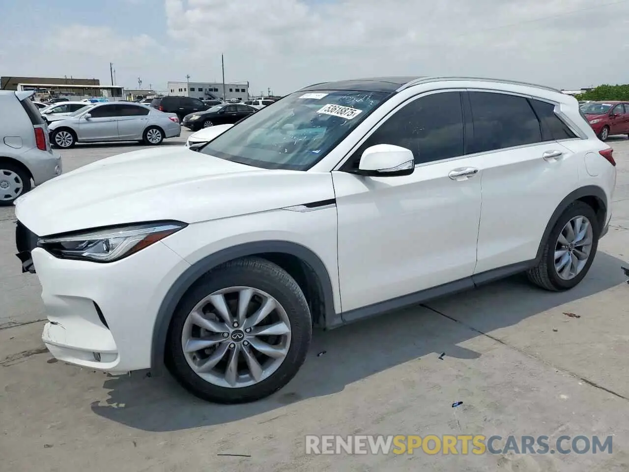 1 Фотография поврежденного автомобиля 3PCAJ5M18LF108664 INFINITI QX50 2020