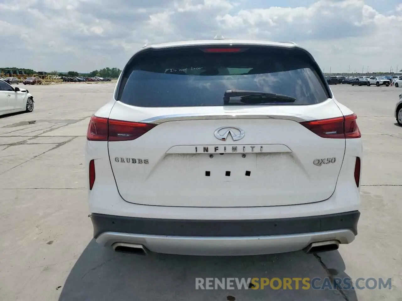 6 Фотография поврежденного автомобиля 3PCAJ5M18LF108664 INFINITI QX50 2020
