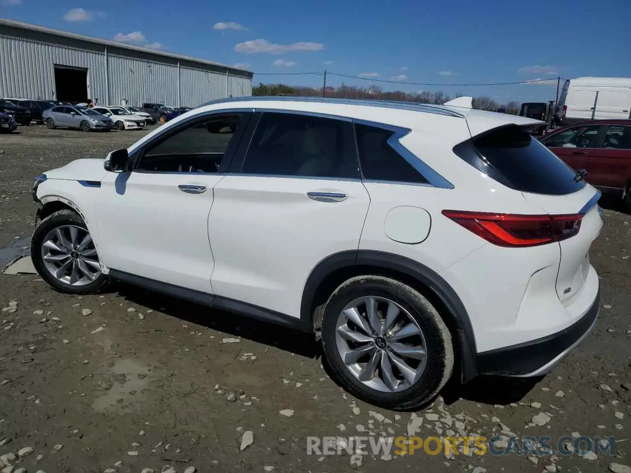 2 Фотография поврежденного автомобиля 3PCAJ5M30LF113018 INFINITI QX50 2020