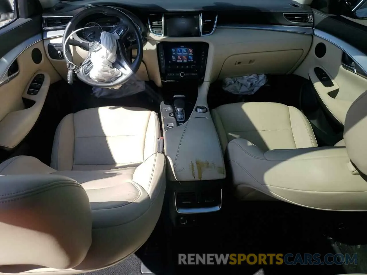 8 Фотография поврежденного автомобиля 3PCAJ5M30LF113018 INFINITI QX50 2020