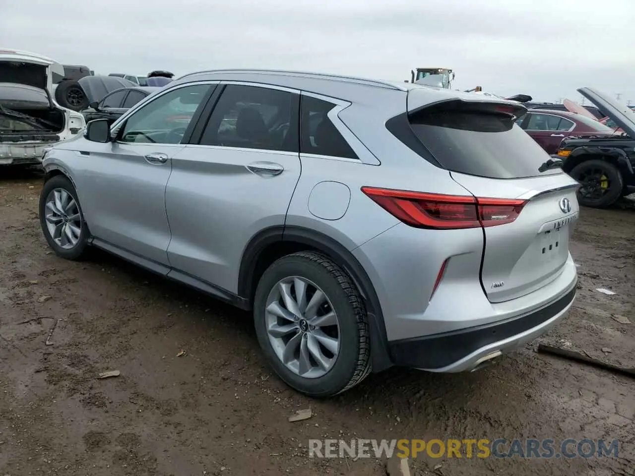 2 Фотография поврежденного автомобиля 3PCAJ5M31LF102934 INFINITI QX50 2020