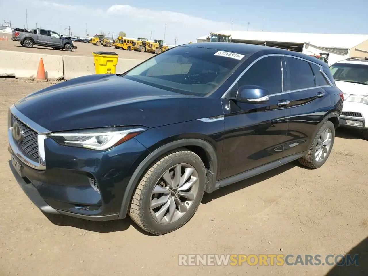 1 Фотография поврежденного автомобиля 3PCAJ5M33LF104202 INFINITI QX50 2020