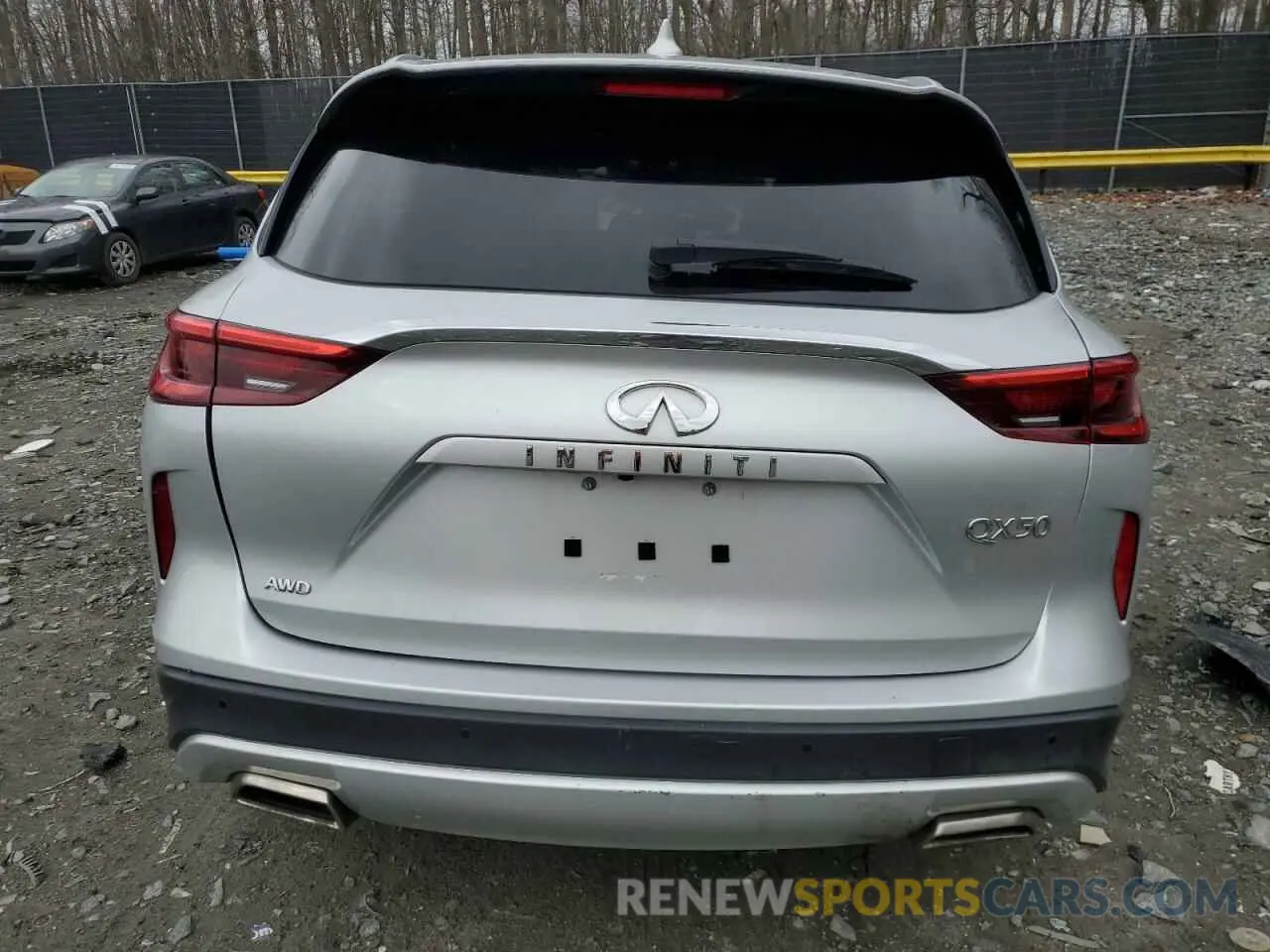 6 Фотография поврежденного автомобиля 3PCAJ5M36LF110379 INFINITI QX50 2020