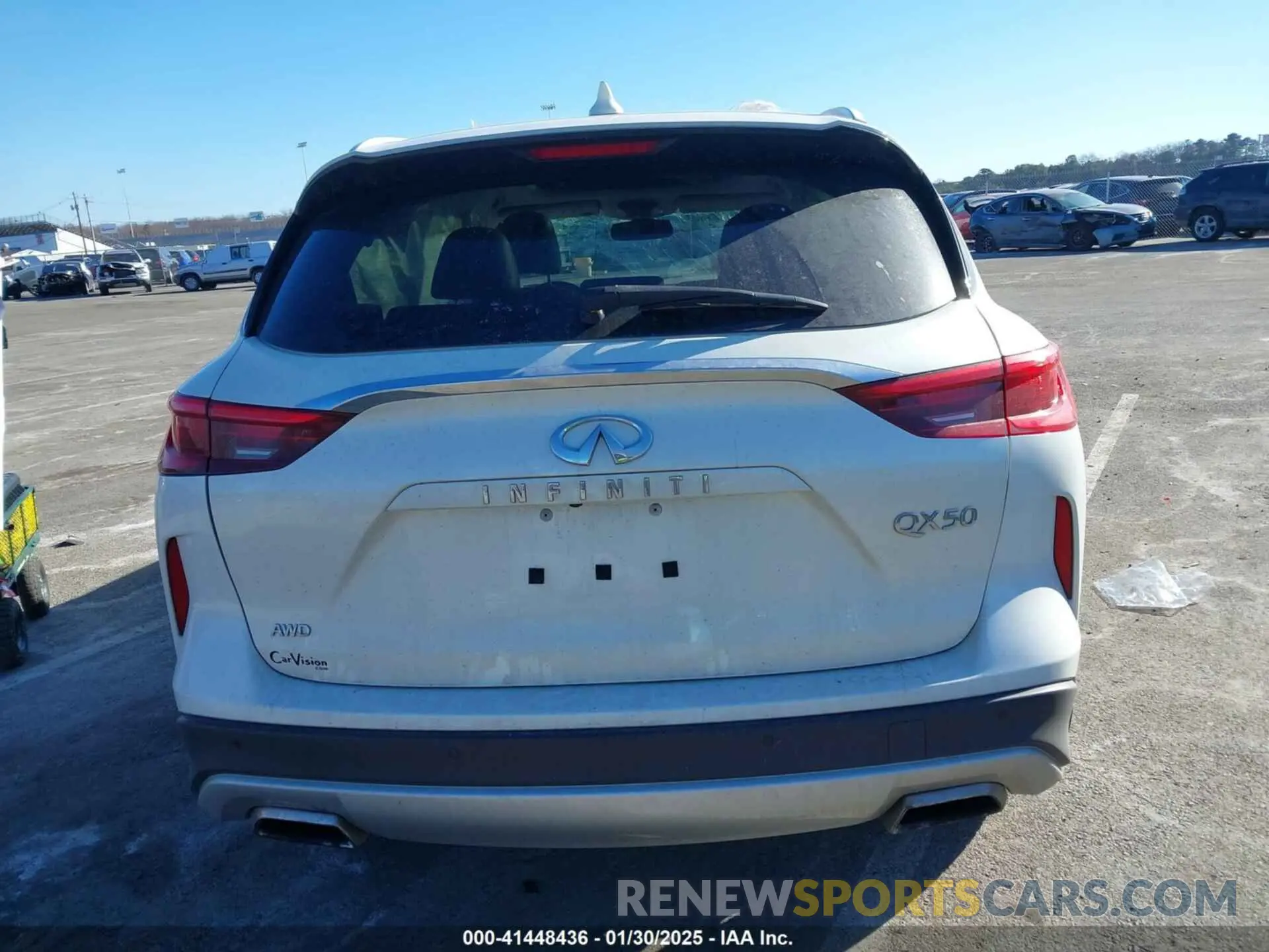 16 Фотография поврежденного автомобиля 3PCAJ5M37LF111864 INFINITI QX50 2020