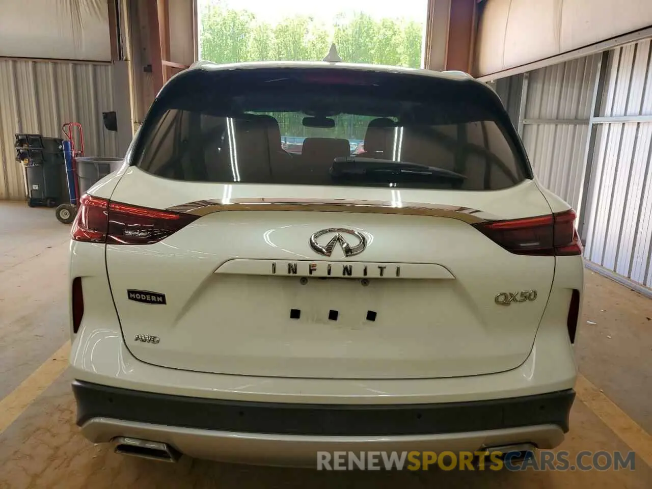 6 Фотография поврежденного автомобиля 3PCAJ5M38LF101201 INFINITI QX50 2020