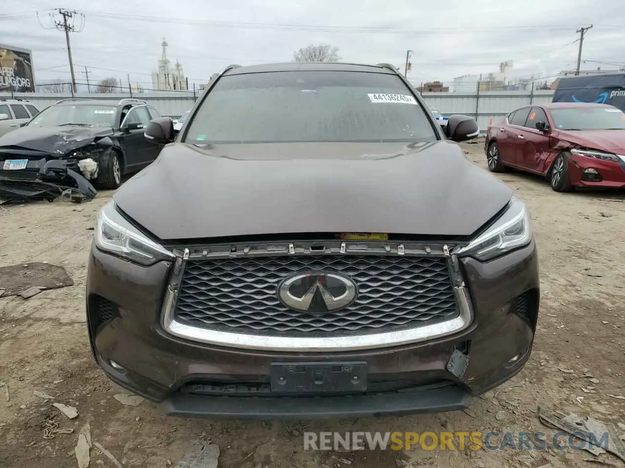 5 Фотография поврежденного автомобиля 3PCAJ5M38LF110772 INFINITI QX50 2020