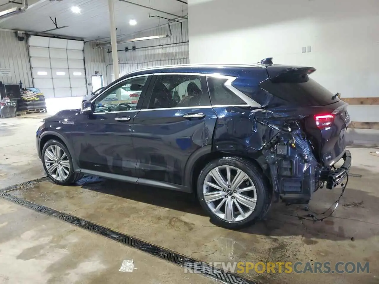 2 Photograph of a damaged car 3PCAJ5M38LF117690 INFINITI QX50 2020