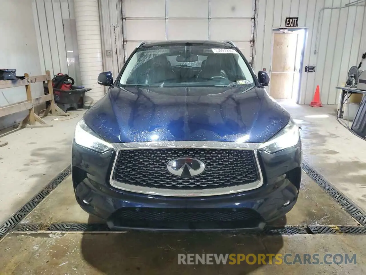 5 Photograph of a damaged car 3PCAJ5M38LF117690 INFINITI QX50 2020