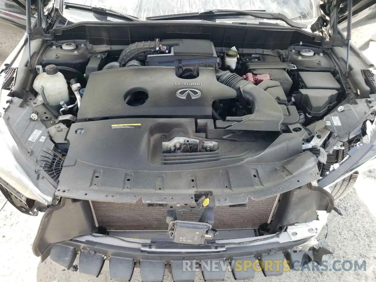 12 Photograph of a damaged car 3PCAJ5M39LF116998 INFINITI QX50 2020