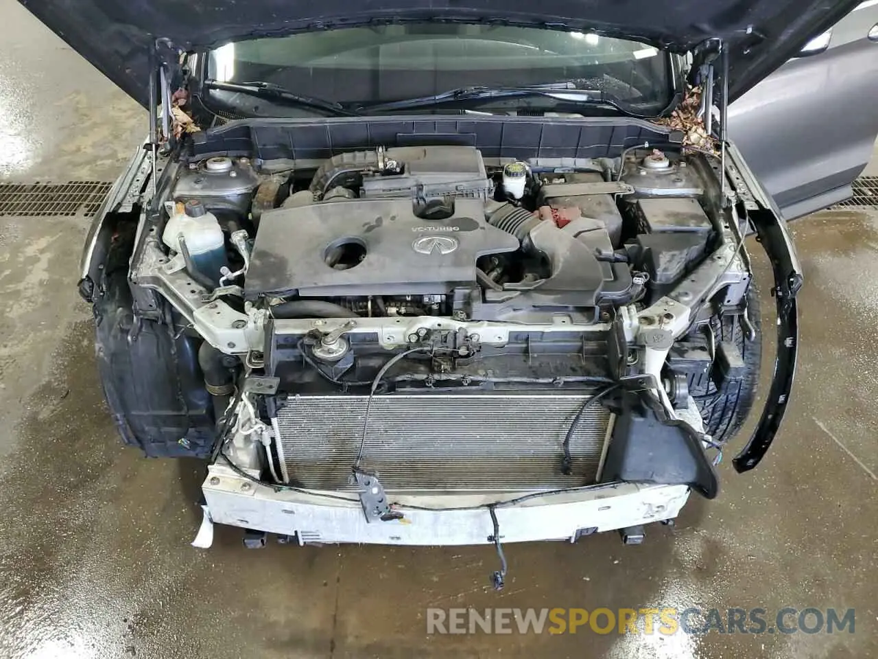 12 Photograph of a damaged car 3PCAJ5M3XLF101376 INFINITI QX50 2020