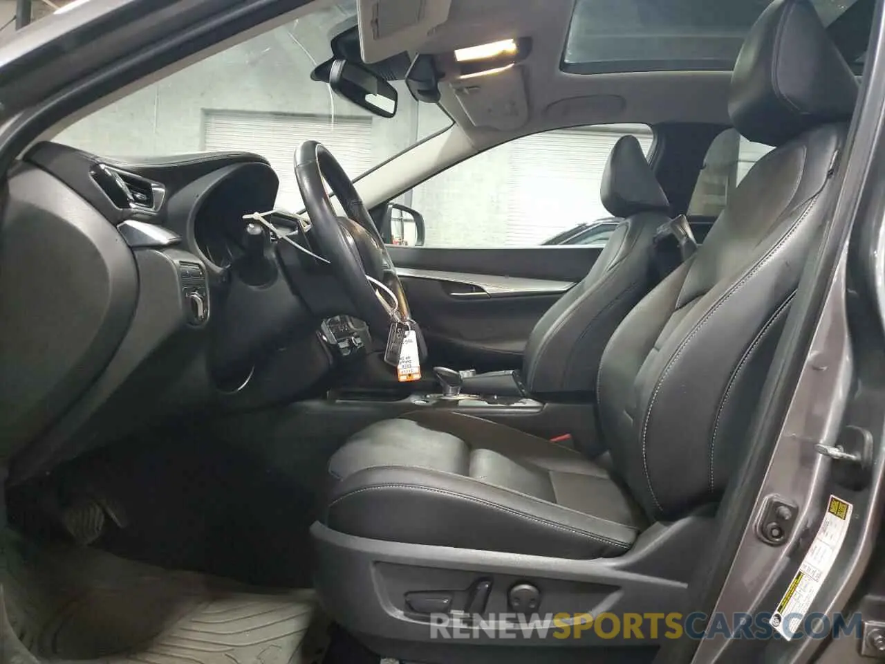 7 Photograph of a damaged car 3PCAJ5M3XLF101376 INFINITI QX50 2020