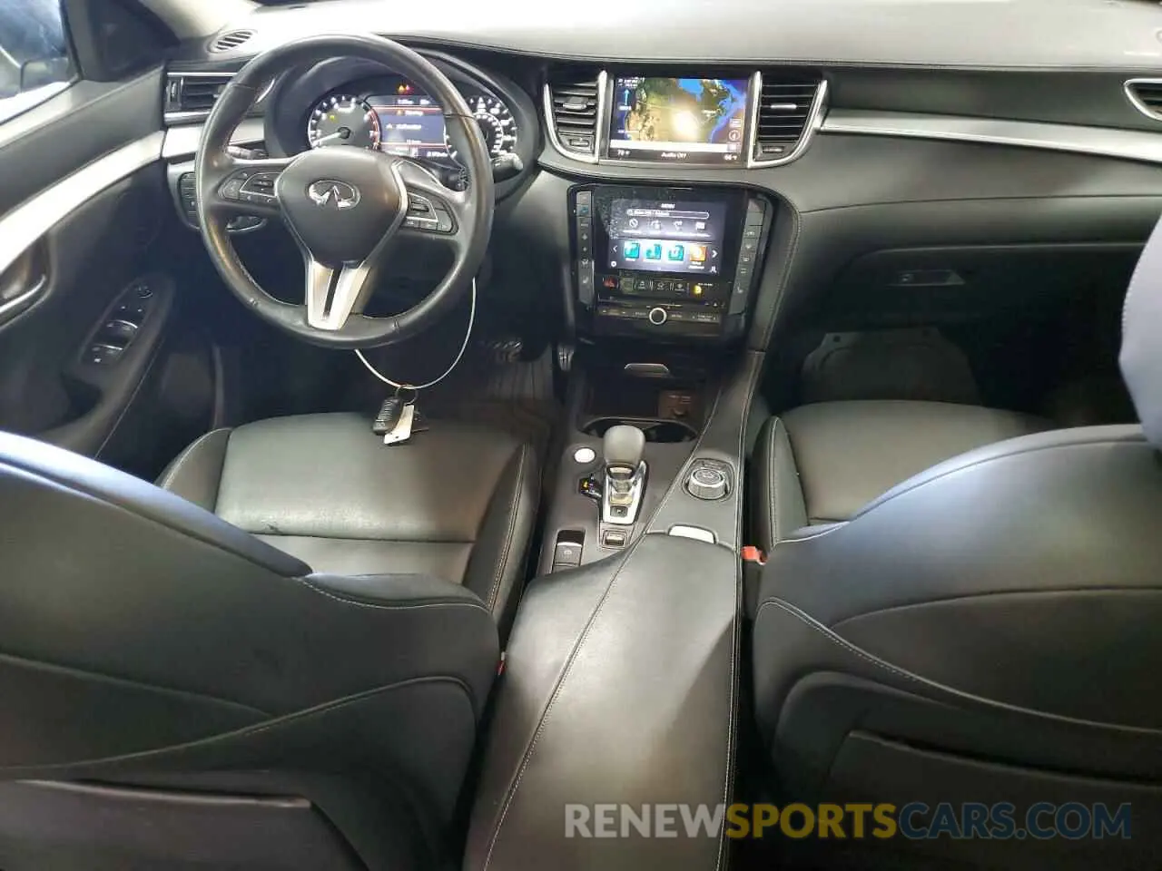 8 Photograph of a damaged car 3PCAJ5M3XLF101376 INFINITI QX50 2020