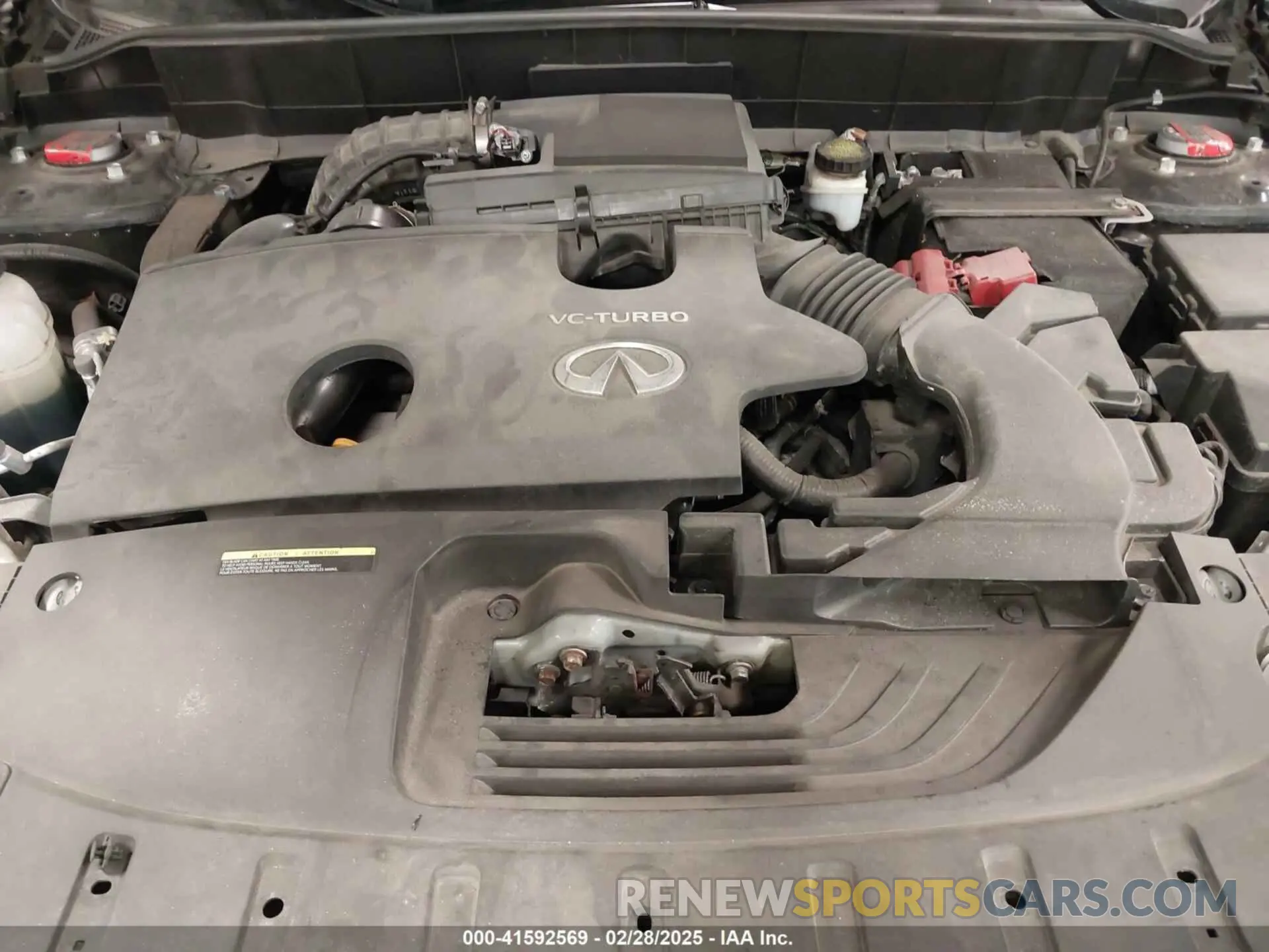 10 Photograph of a damaged car 3PCAJ5M3XLF111633 INFINITI QX50 2020
