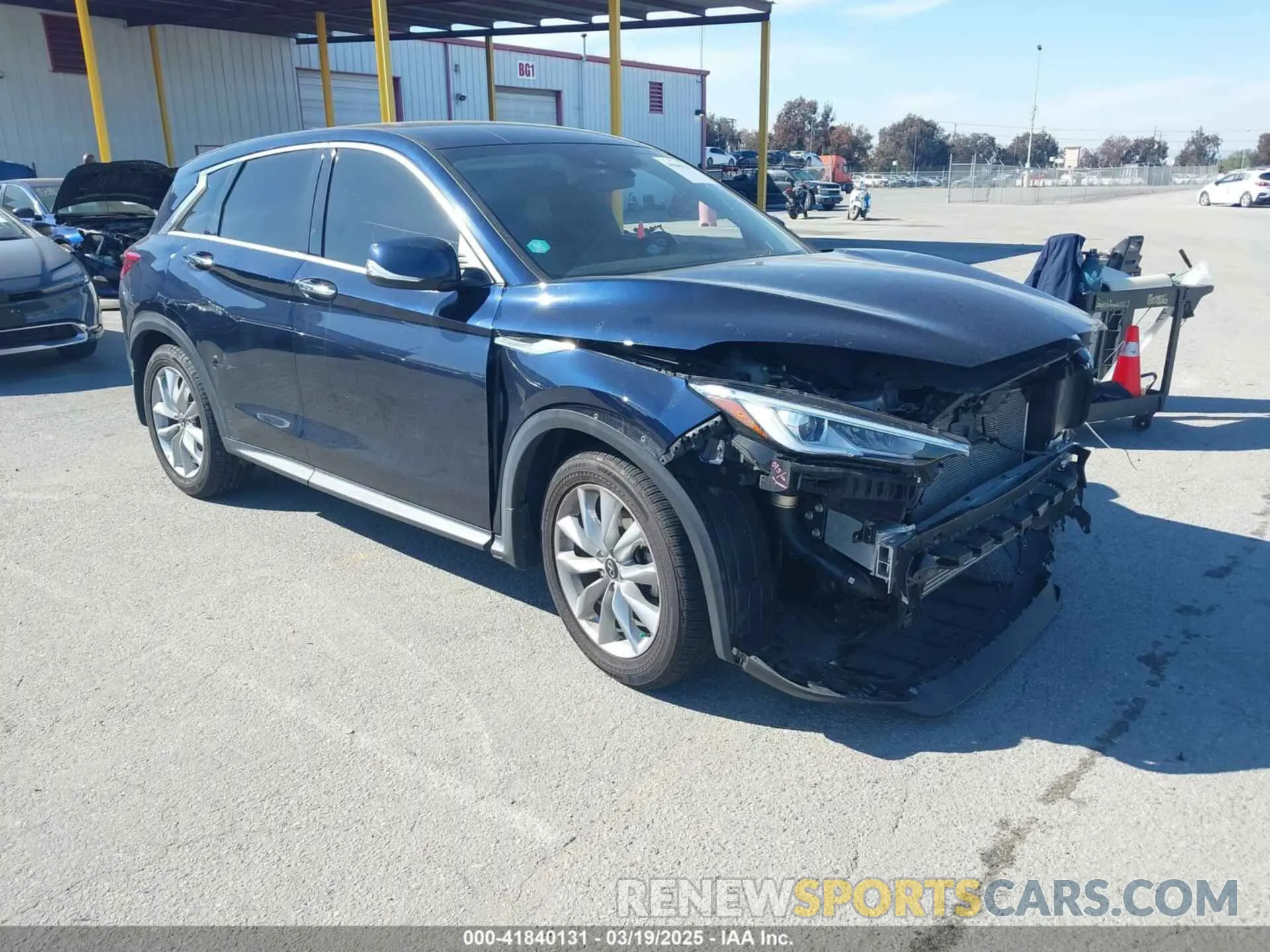 1 Фотография поврежденного автомобиля 3PCAJ5AA3MF104964 INFINITI QX50 2021
