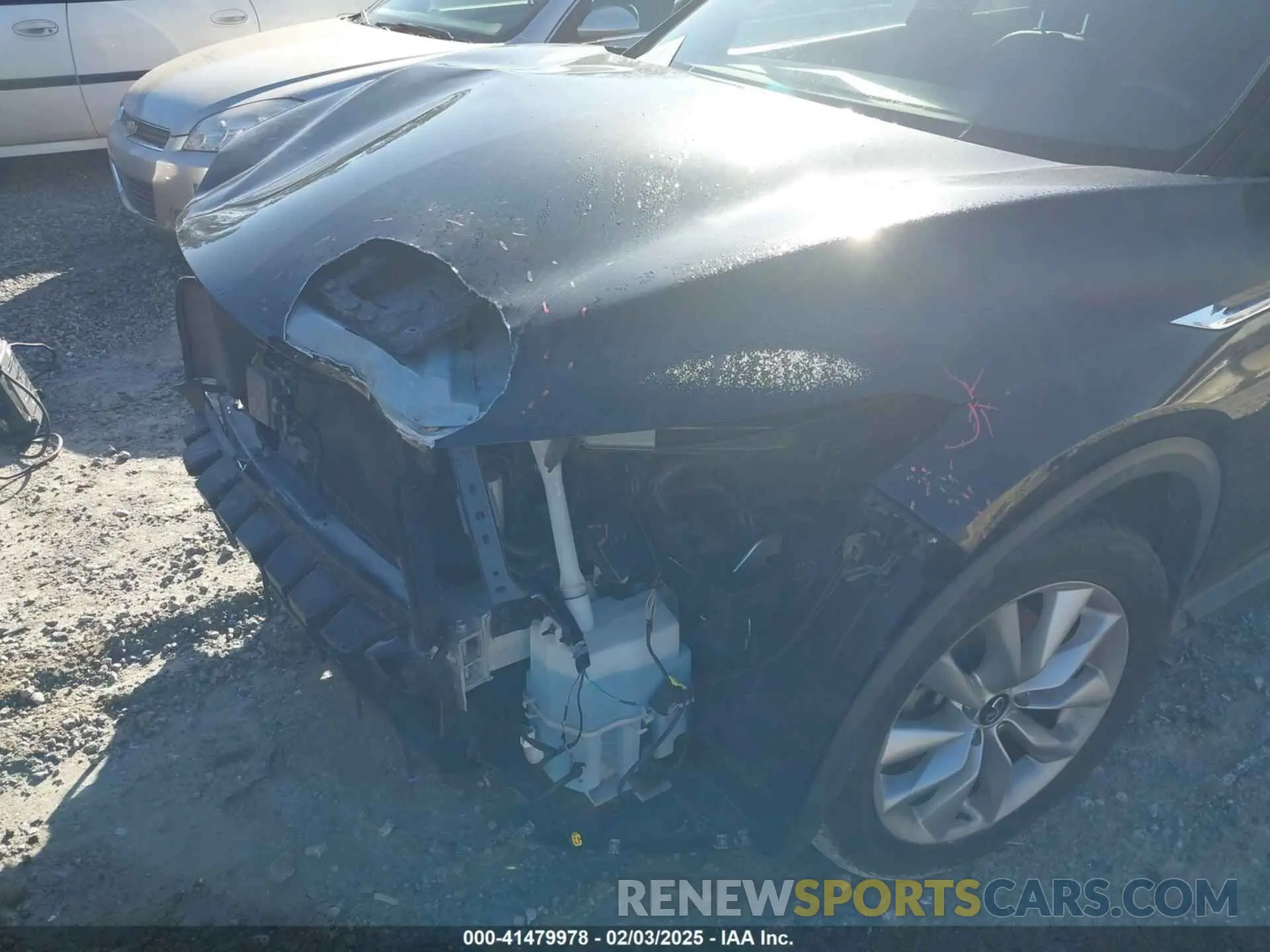6 Photograph of a damaged car 3PCAJ5BA5MF114975 INFINITI QX50 2021