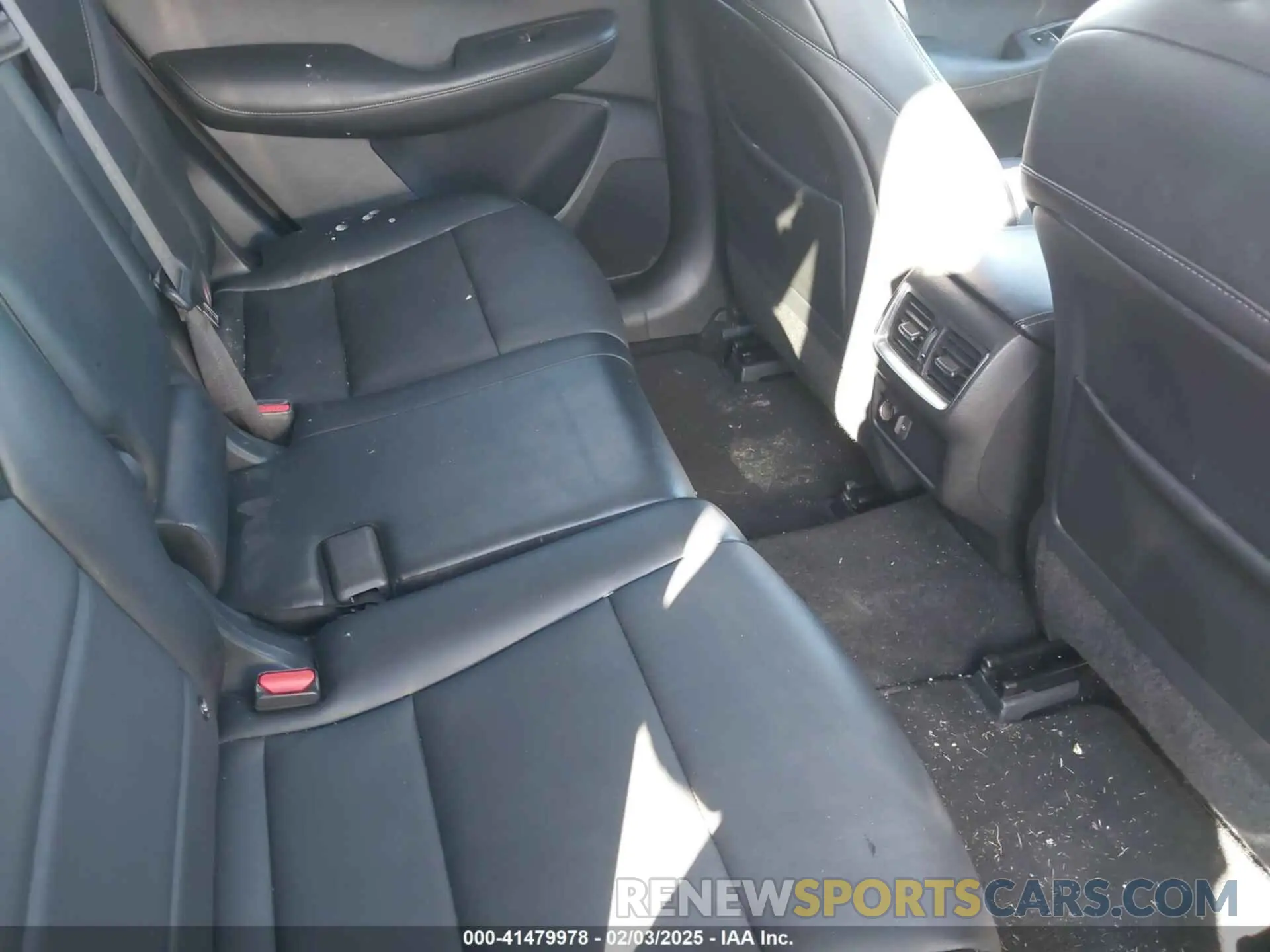 8 Photograph of a damaged car 3PCAJ5BA5MF114975 INFINITI QX50 2021