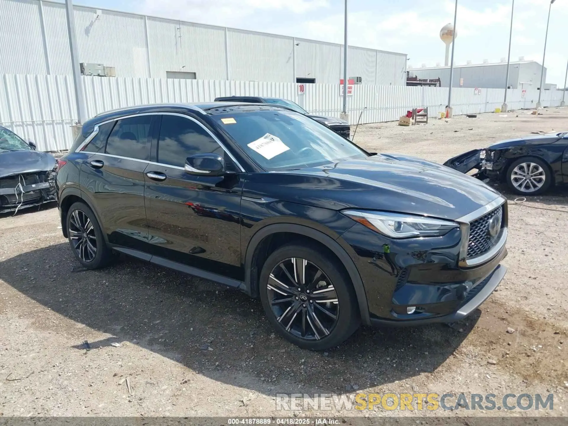 1 Photograph of a damaged car 3PCAJ5BA6MF112782 INFINITI QX50 2021