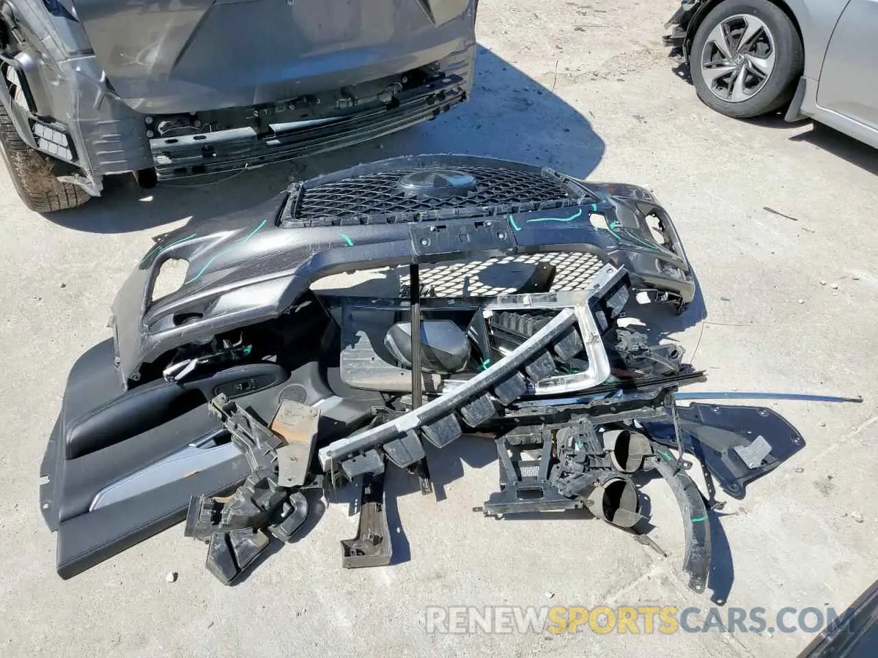 13 Photograph of a damaged car 3PCAJ5BA8MF115554 INFINITI QX50 2021