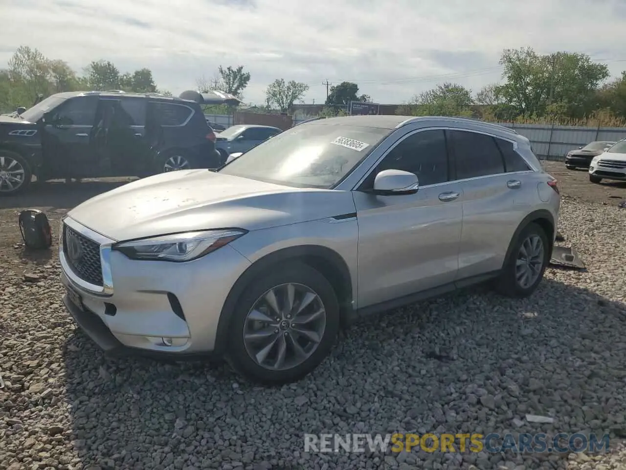 1 Фотография поврежденного автомобиля 3PCAJ5BA9MF106345 INFINITI QX50 2021