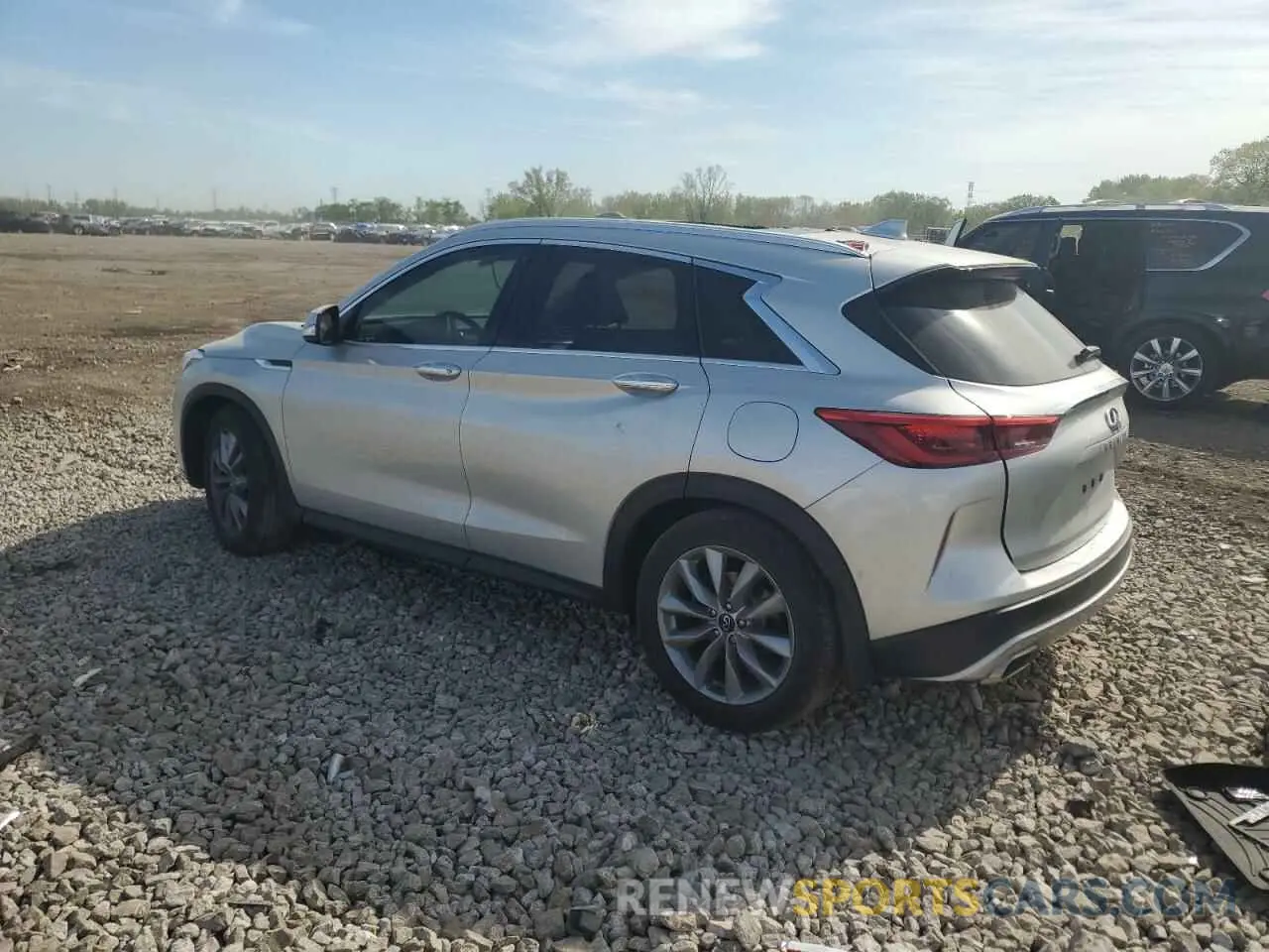 2 Фотография поврежденного автомобиля 3PCAJ5BA9MF106345 INFINITI QX50 2021