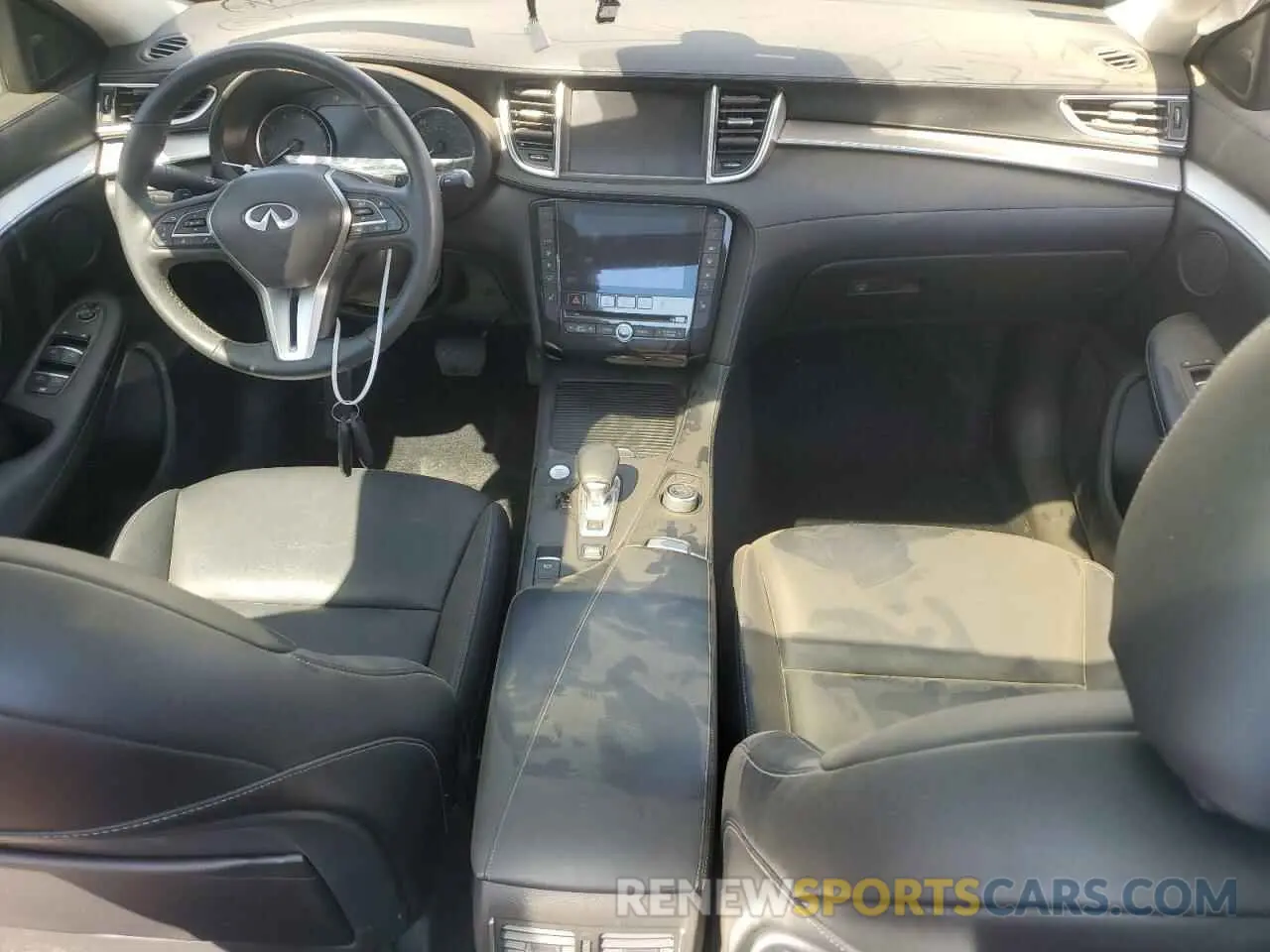 8 Фотография поврежденного автомобиля 3PCAJ5BA9MF106345 INFINITI QX50 2021
