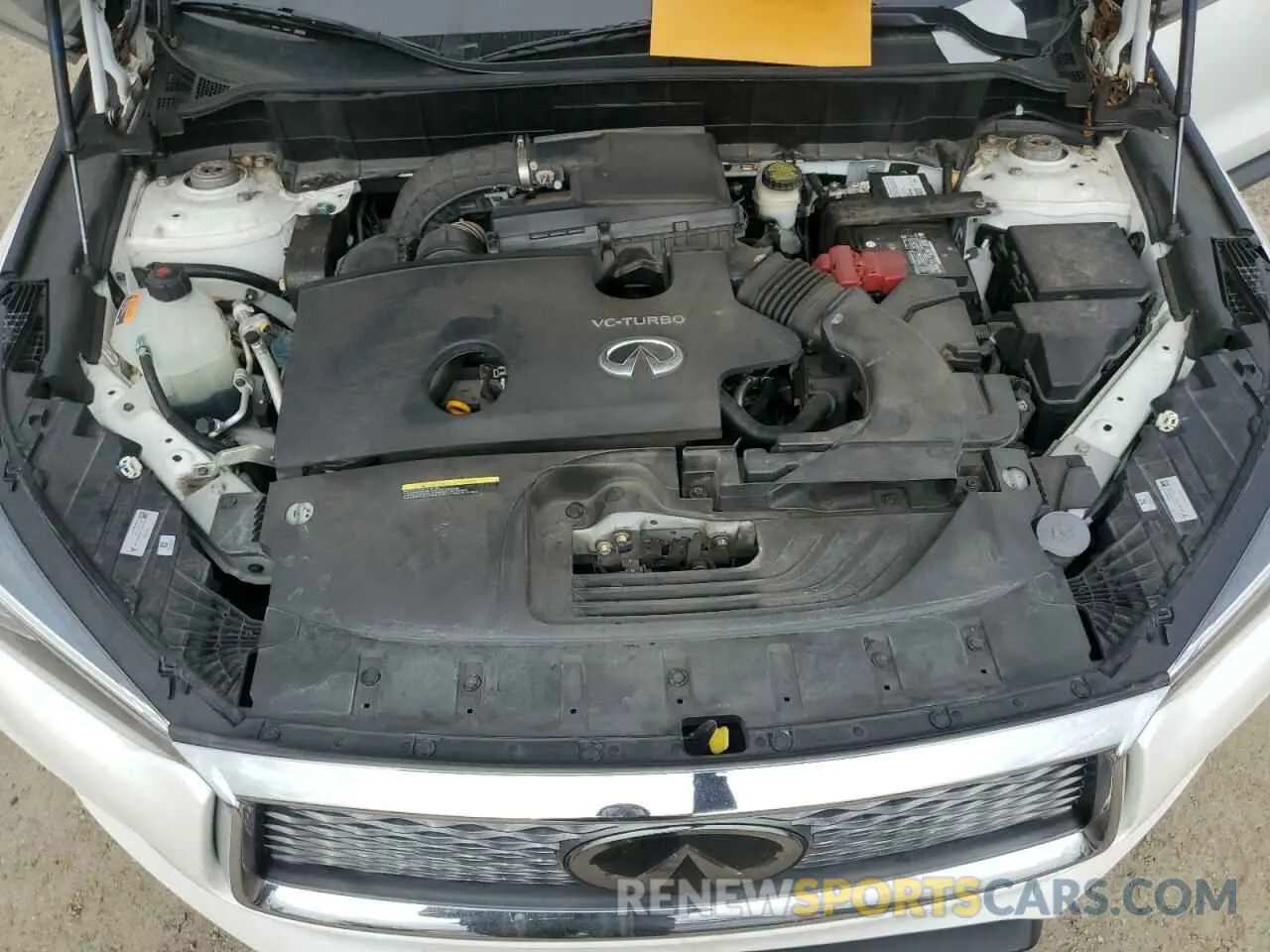 12 Photograph of a damaged car 3PCAJ5BAXMF107374 INFINITI QX50 2021