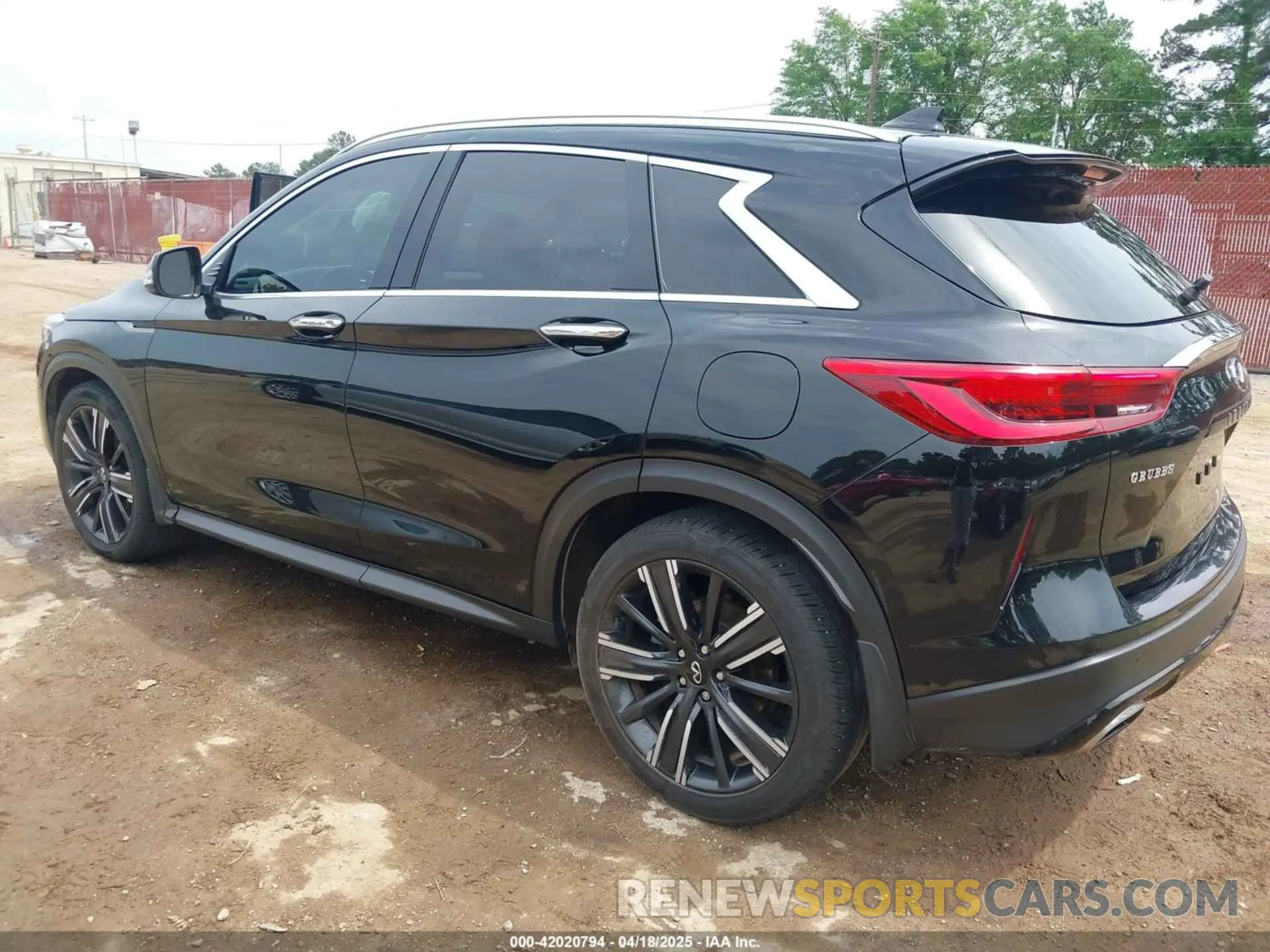 3 Фотография поврежденного автомобиля 3PCAJ5BAXMF125311 INFINITI QX50 2021