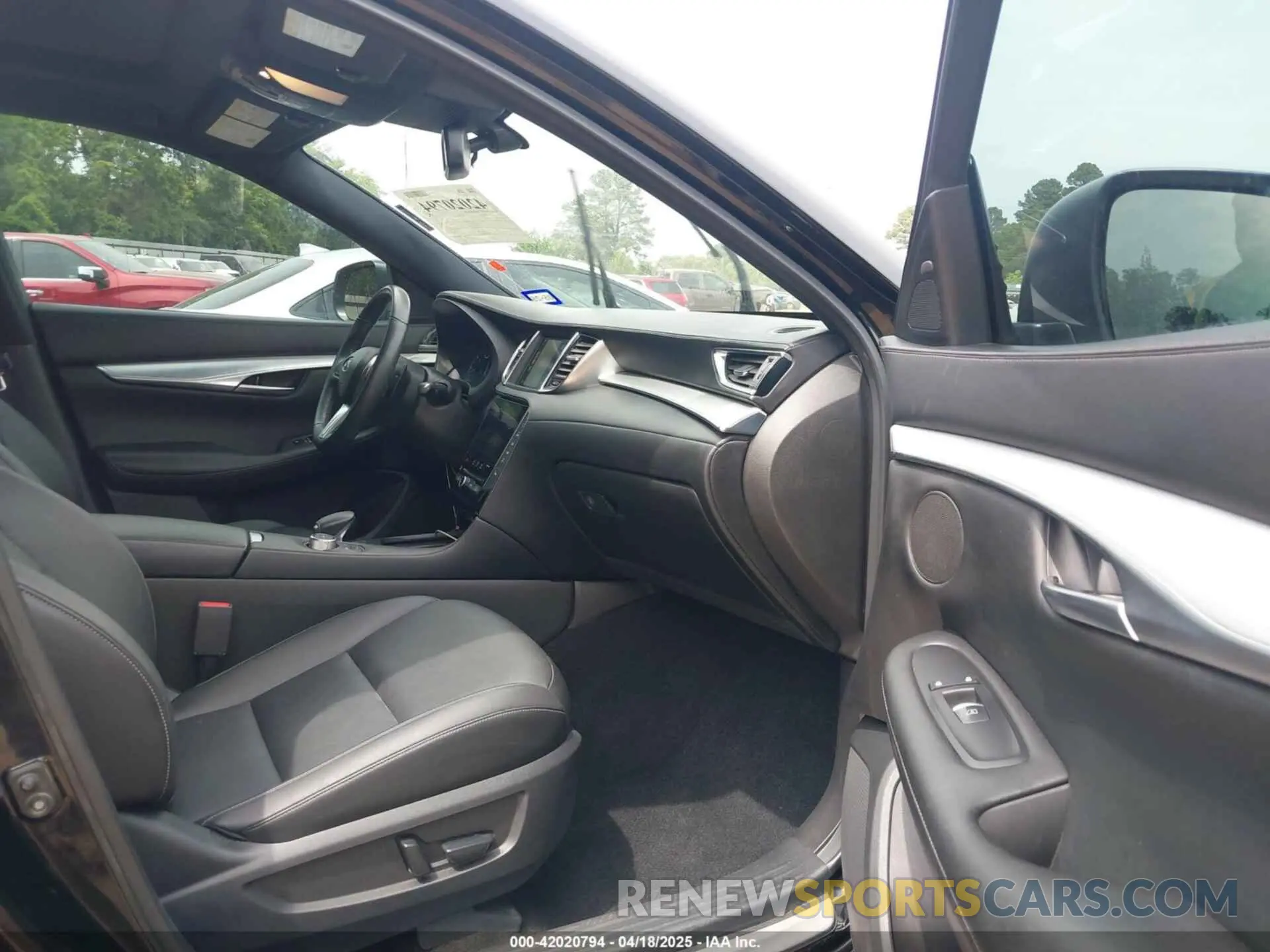 5 Фотография поврежденного автомобиля 3PCAJ5BAXMF125311 INFINITI QX50 2021