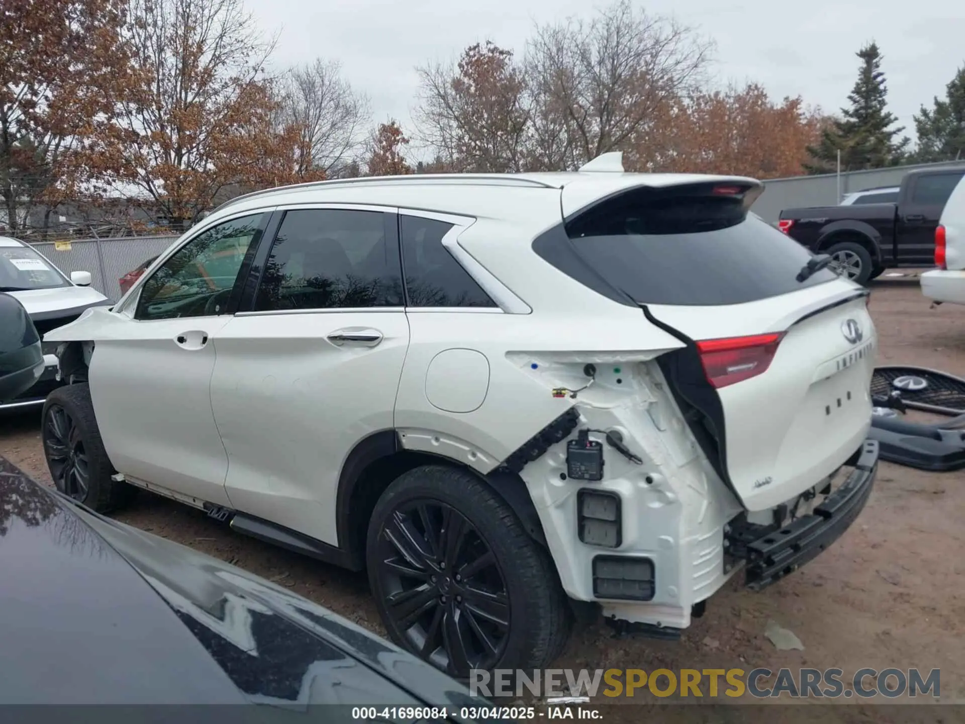 15 Фотография поврежденного автомобиля 3PCAJ5BB0MF105478 INFINITI QX50 2021