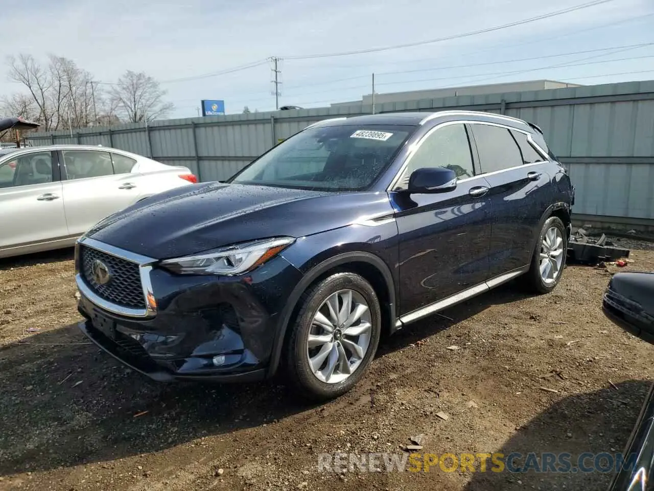 1 Фотография поврежденного автомобиля 3PCAJ5BB1MF107546 INFINITI QX50 2021