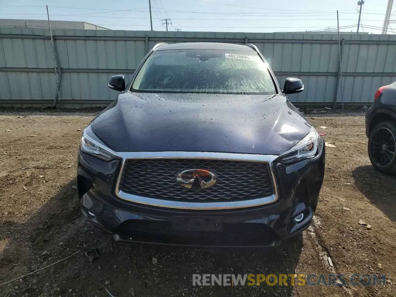 5 Фотография поврежденного автомобиля 3PCAJ5BB1MF107546 INFINITI QX50 2021