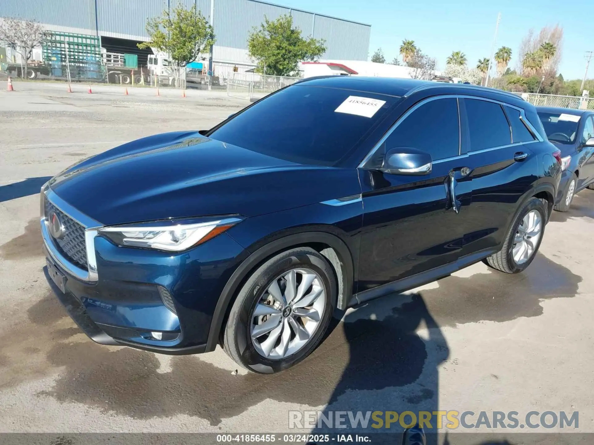 2 Фотография поврежденного автомобиля 3PCAJ5BB1MF119650 INFINITI QX50 2021