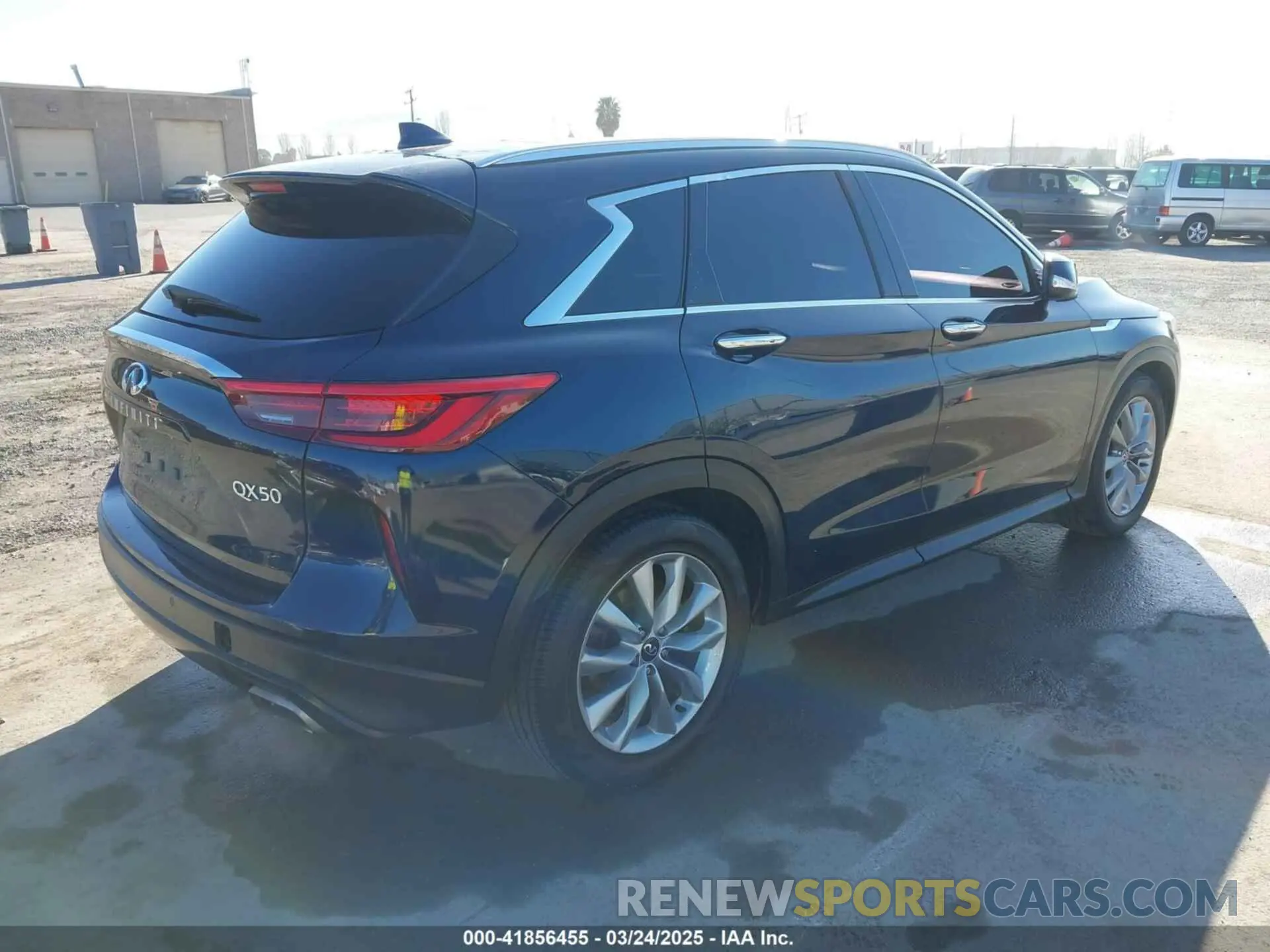 4 Фотография поврежденного автомобиля 3PCAJ5BB1MF119650 INFINITI QX50 2021