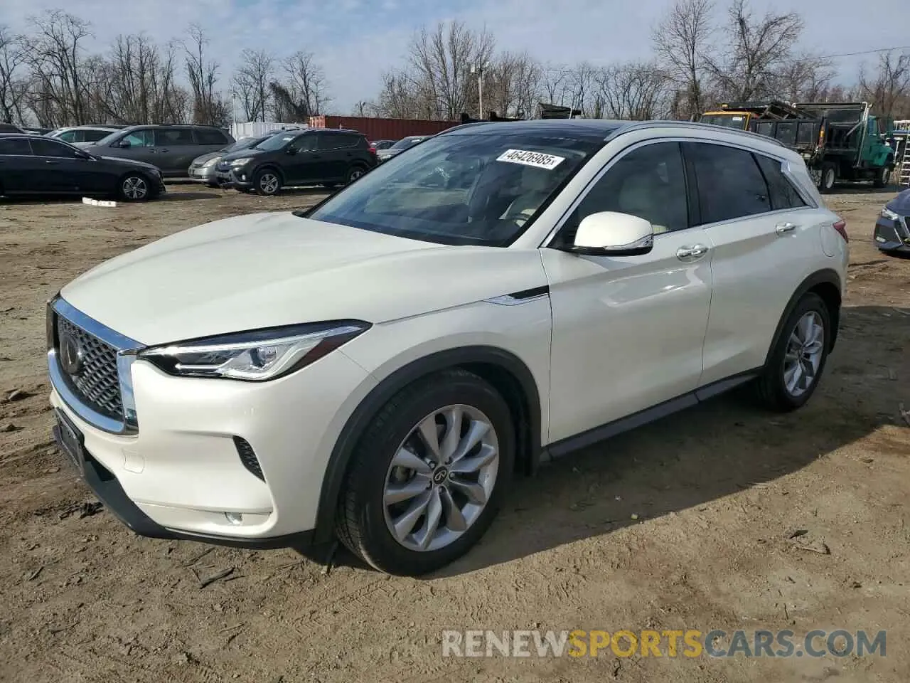 1 Фотография поврежденного автомобиля 3PCAJ5BB2MF108558 INFINITI QX50 2021