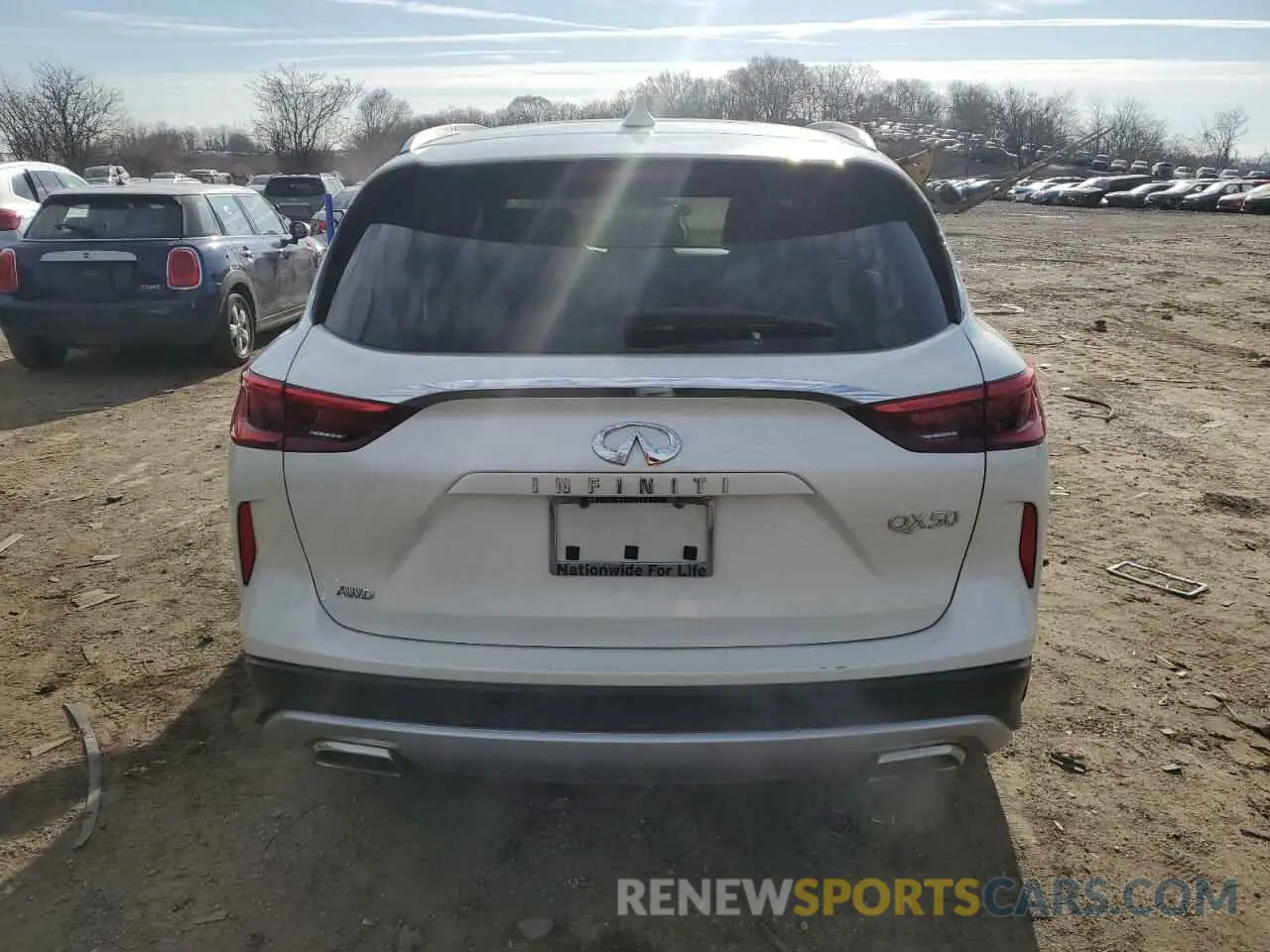 6 Фотография поврежденного автомобиля 3PCAJ5BB2MF108558 INFINITI QX50 2021