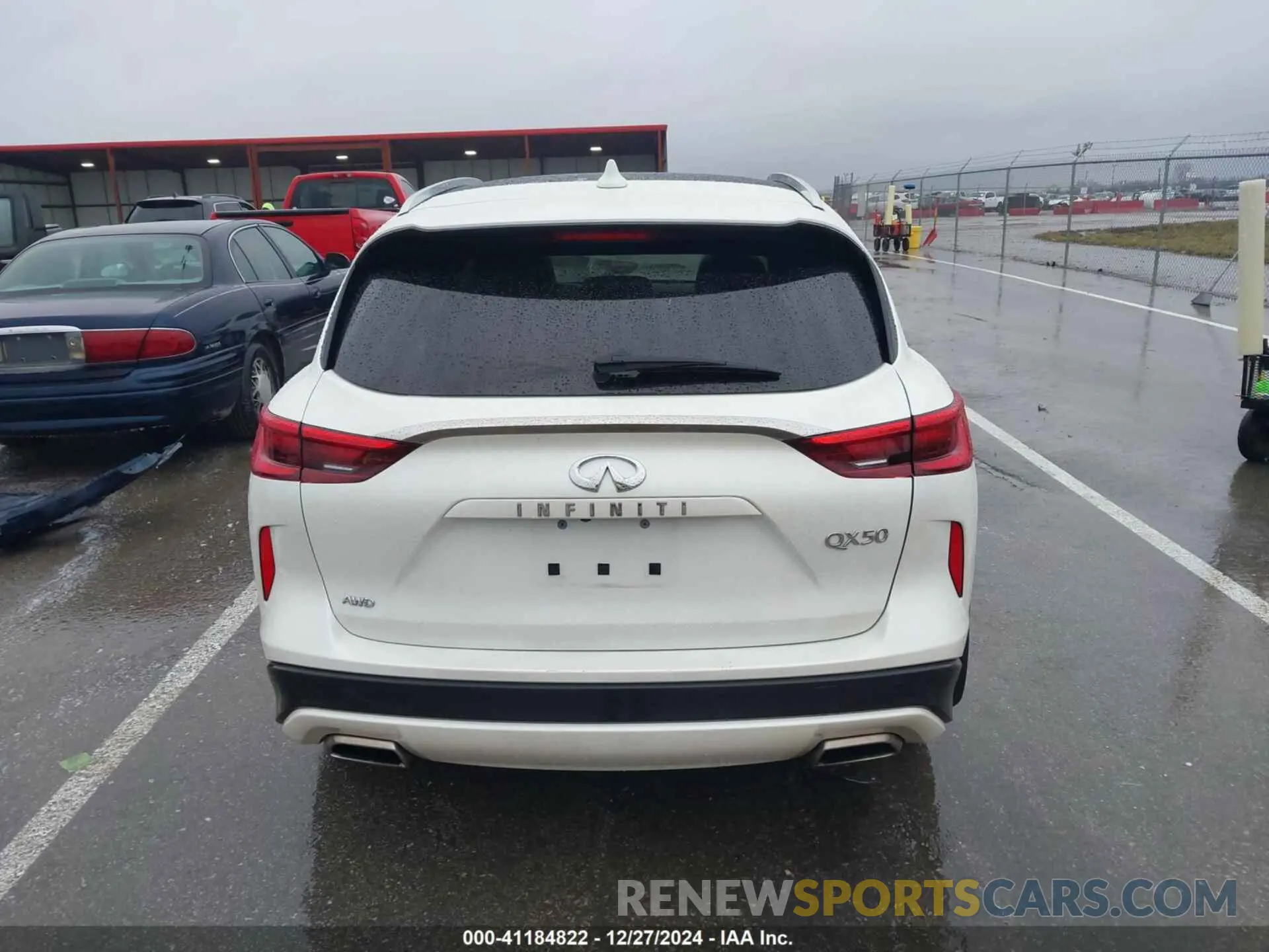 15 Photograph of a damaged car 3PCAJ5BB2MF112352 INFINITI QX50 2021