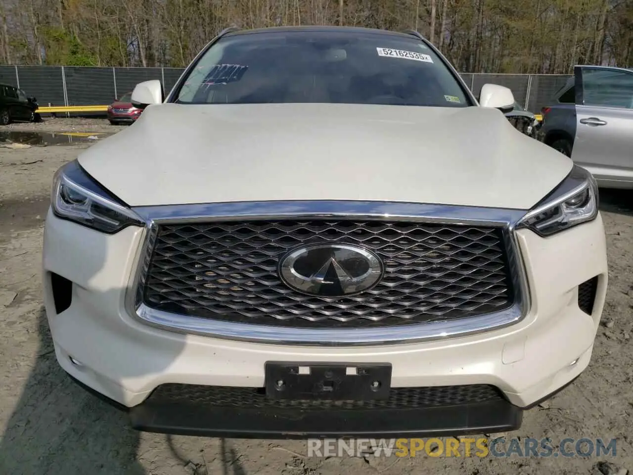 5 Photograph of a damaged car 3PCAJ5BB3MF114918 INFINITI QX50 2021
