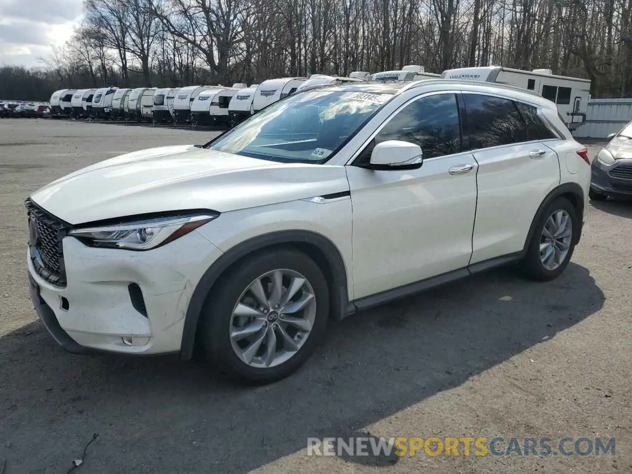 1 Фотография поврежденного автомобиля 3PCAJ5BB7MF103789 INFINITI QX50 2021