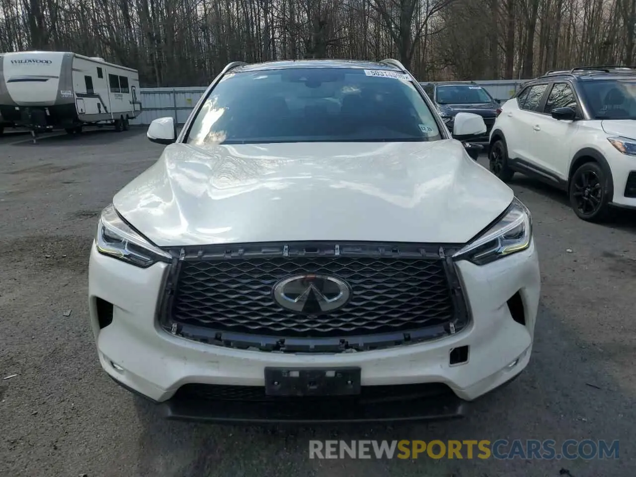 5 Фотография поврежденного автомобиля 3PCAJ5BB7MF103789 INFINITI QX50 2021