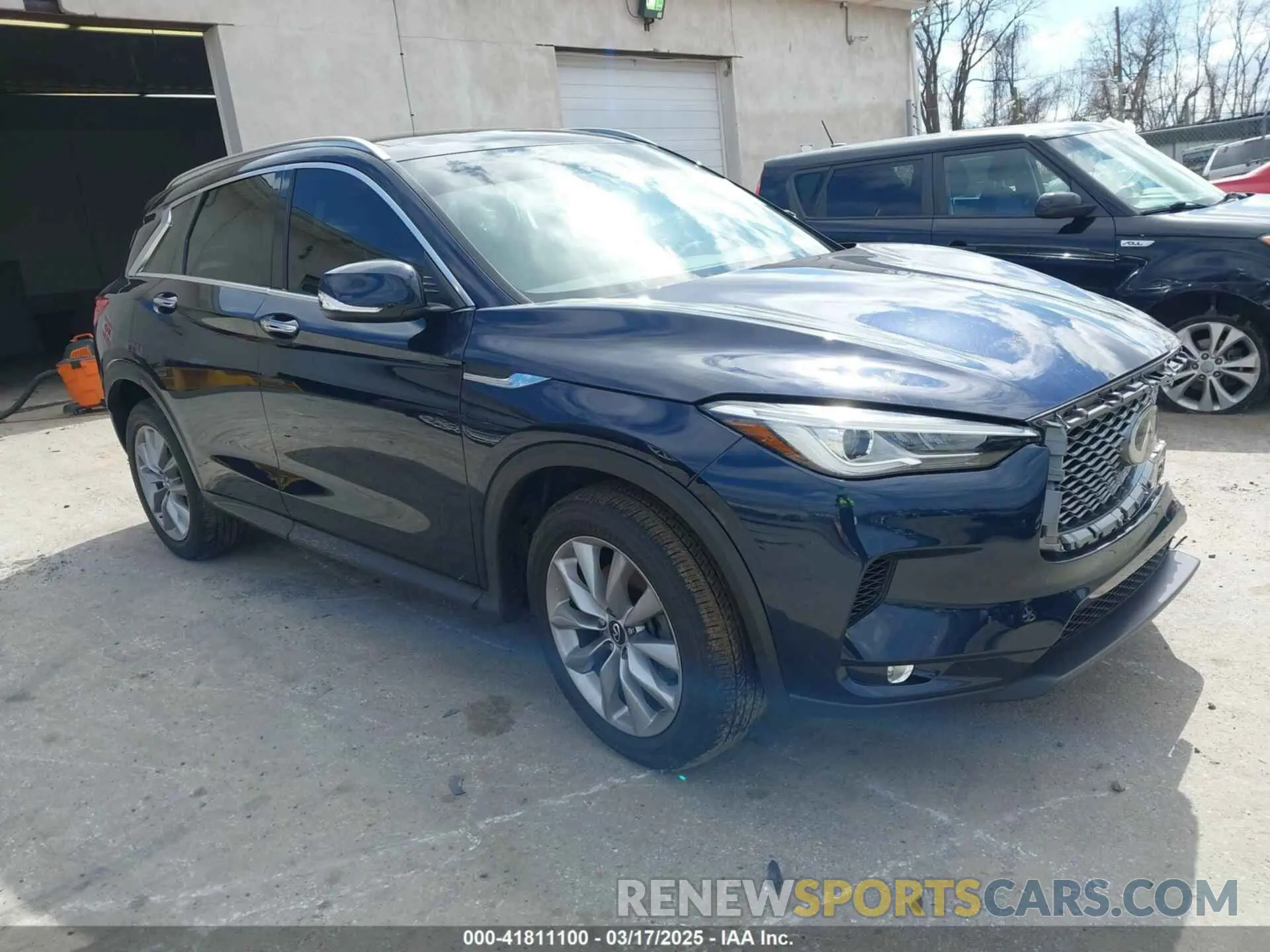 1 Фотография поврежденного автомобиля 3PCAJ5BB7MF123895 INFINITI QX50 2021