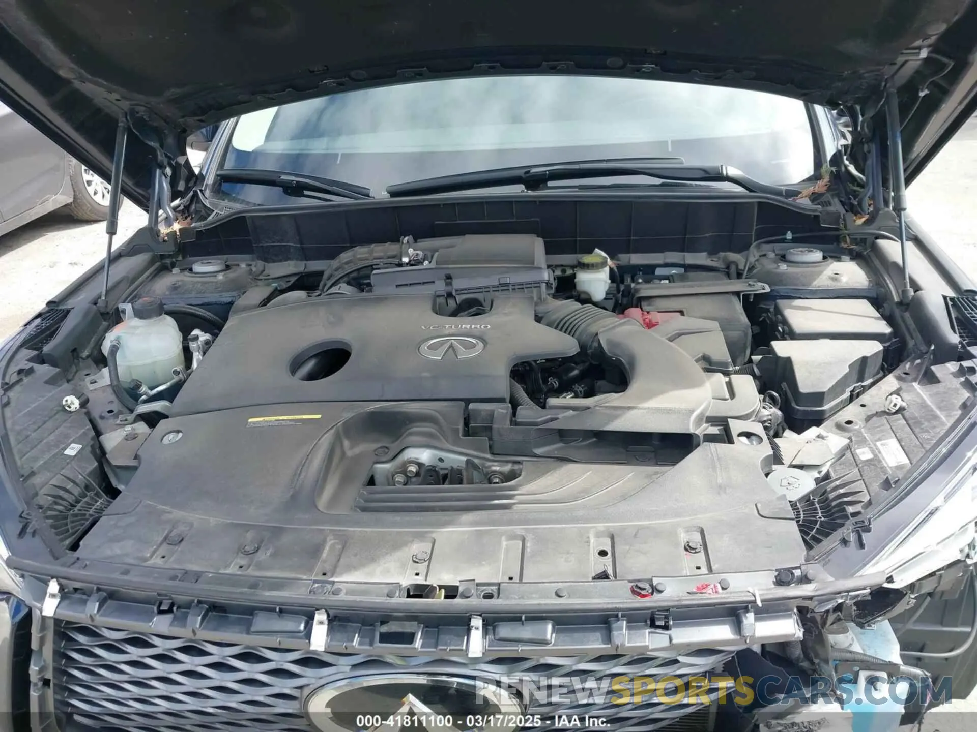 10 Фотография поврежденного автомобиля 3PCAJ5BB7MF123895 INFINITI QX50 2021