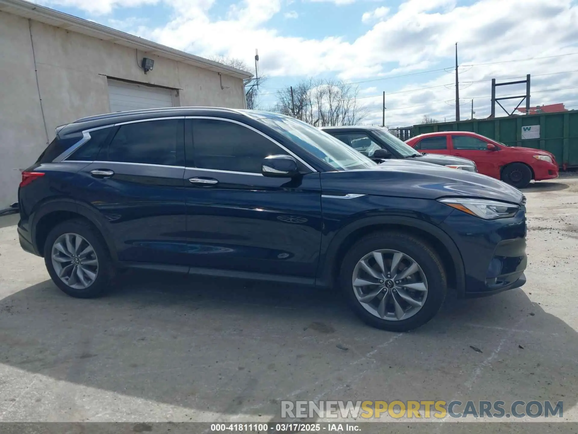 14 Фотография поврежденного автомобиля 3PCAJ5BB7MF123895 INFINITI QX50 2021