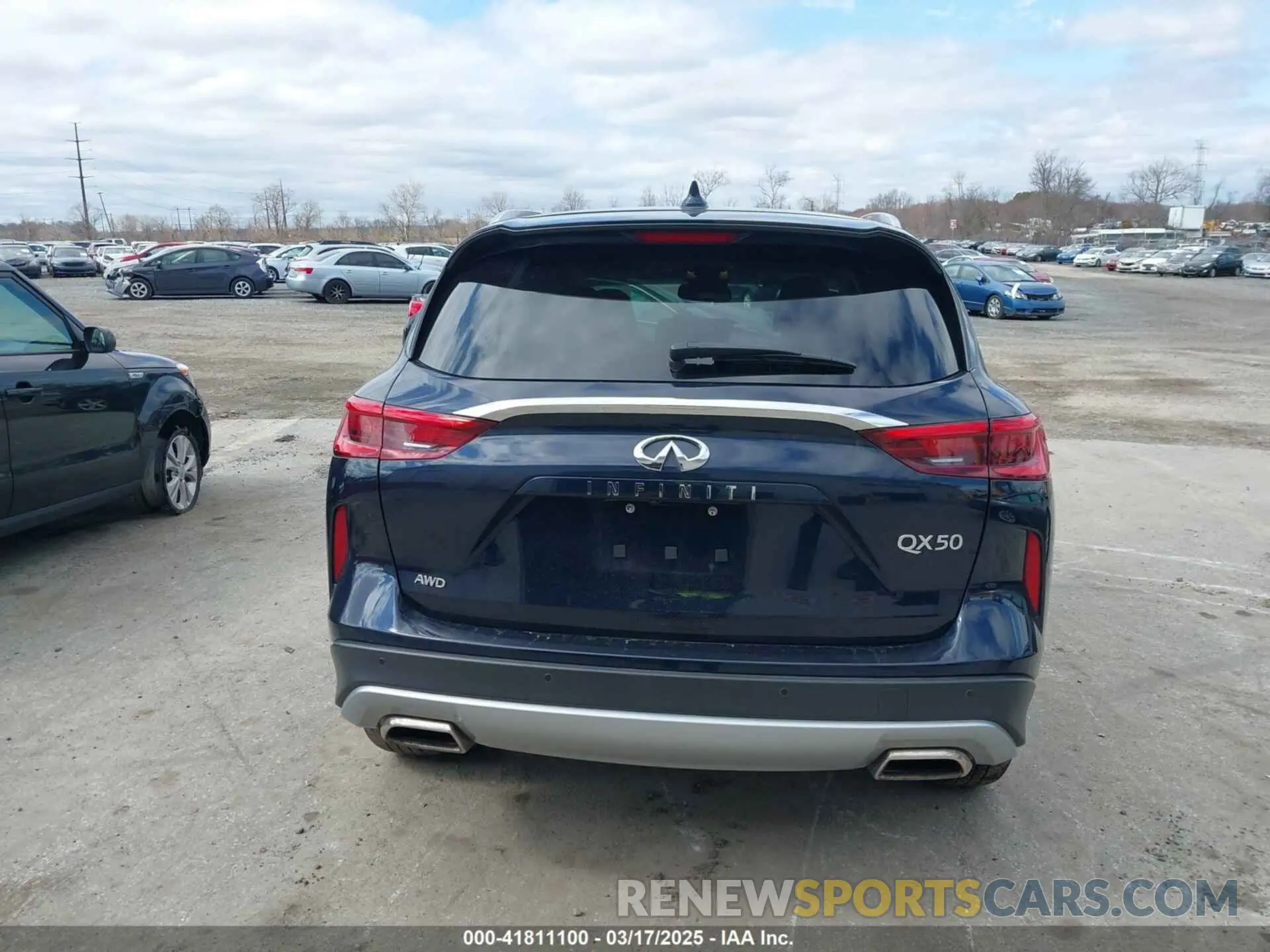 17 Фотография поврежденного автомобиля 3PCAJ5BB7MF123895 INFINITI QX50 2021