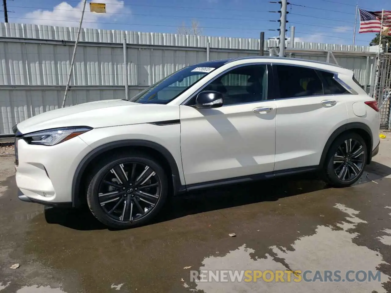 1 Фотография поврежденного автомобиля 3PCAJ5BB8MF102182 INFINITI QX50 2021