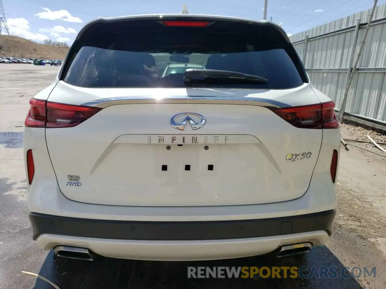 6 Фотография поврежденного автомобиля 3PCAJ5BB8MF102182 INFINITI QX50 2021